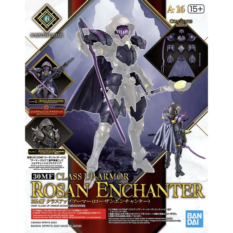 Bandai 5068865 Class Up Armor Rosan Enchanter 30Mf 1