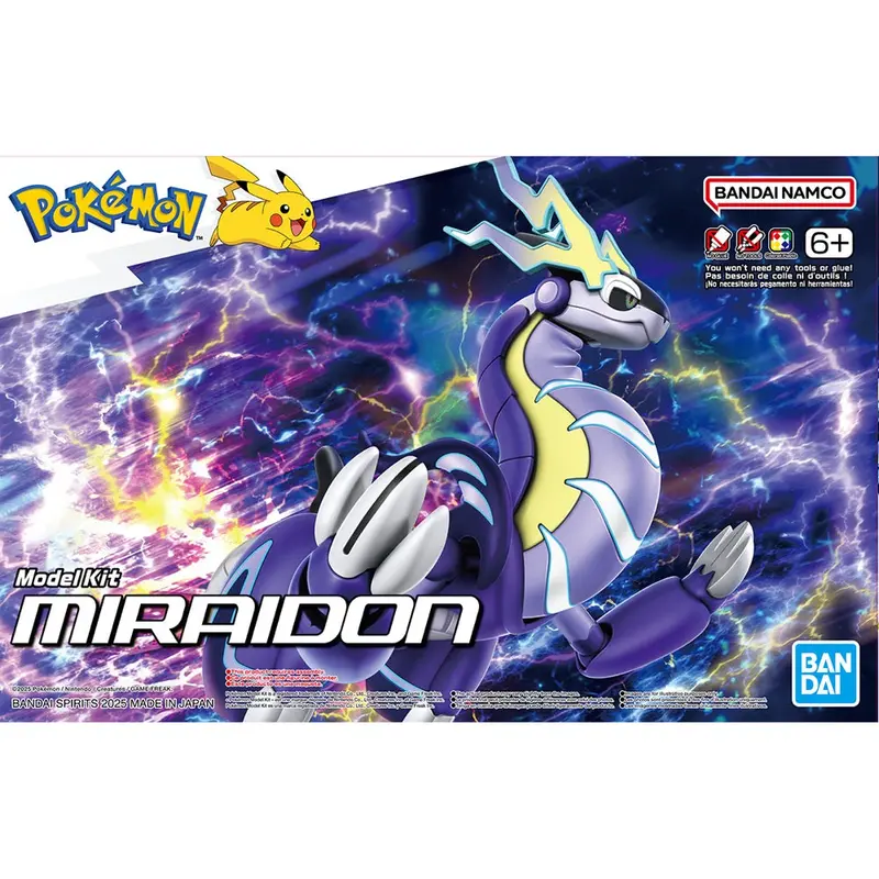 Bandai 5069097 Miraidon Pokemon Model Kit 1
