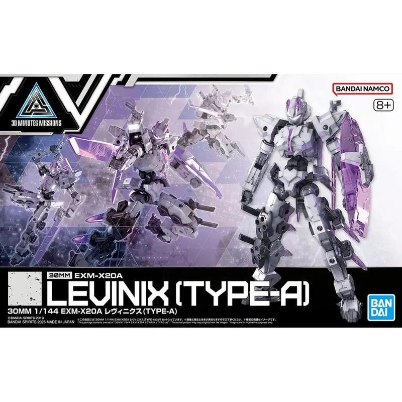Bandai 5069161 30Mm 1/144 Exm-X20a Levinix (Type-A) 1