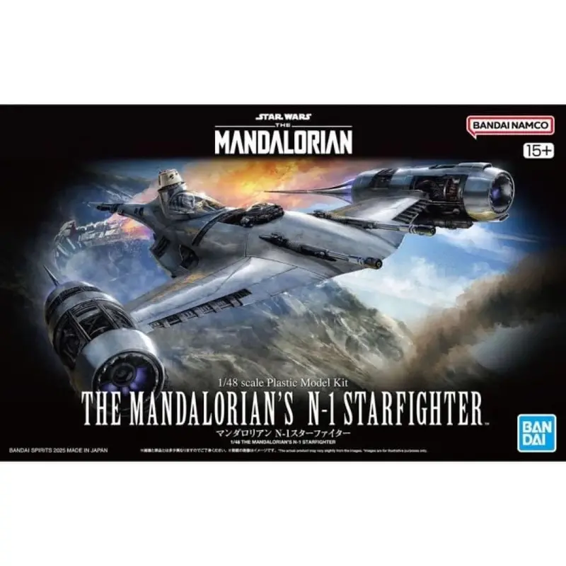 Bandai 5069166 1/48 The Mandalorian's N-1 Starfighter 1
