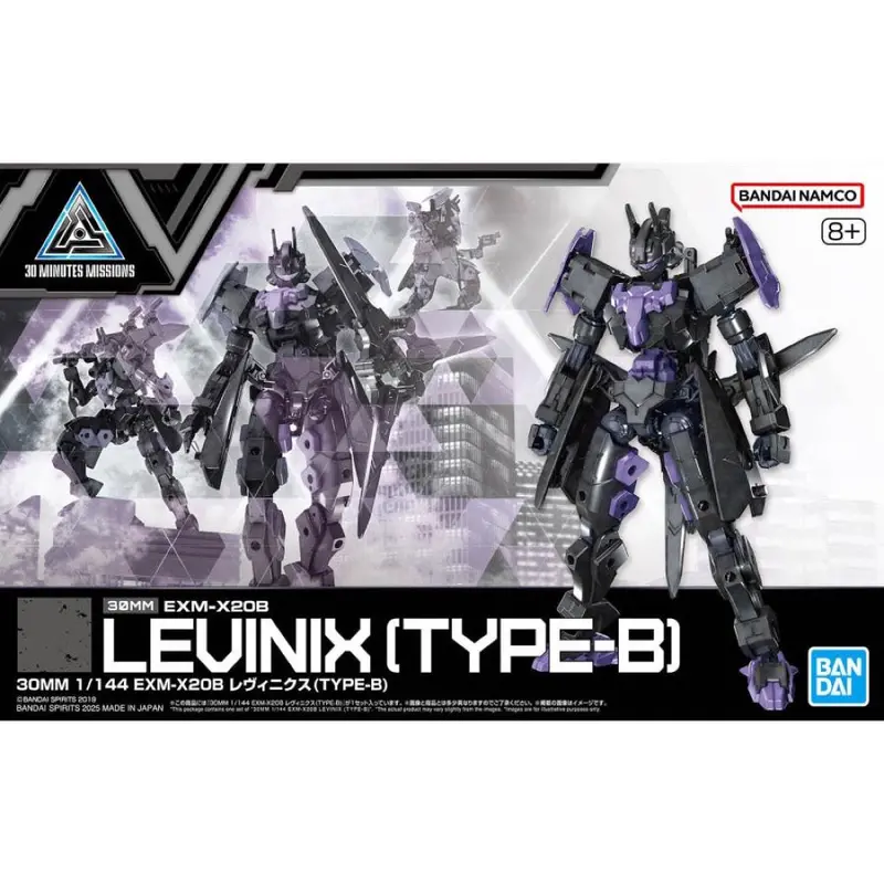 Bandai 5069184 30Mm 1/144 Exm-X20b Levinix (Type-B) 1