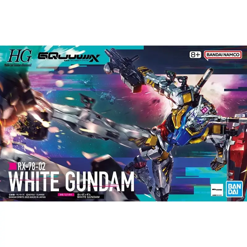 Bandai 5069189 Hg 1/144 White Gundam 1