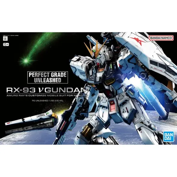 Bandai 5069191 Pg Unleashed 1/60 Nu Gundam 1