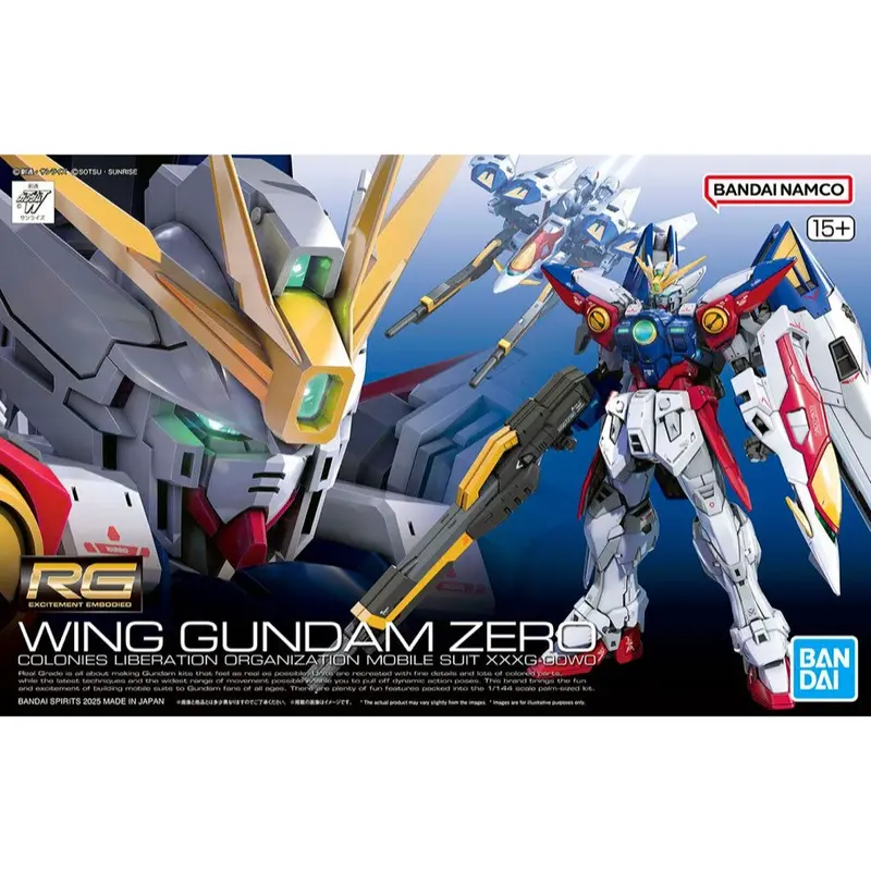 Bandai 5069215 Rg 1/144 Wing Gundam Zero 1