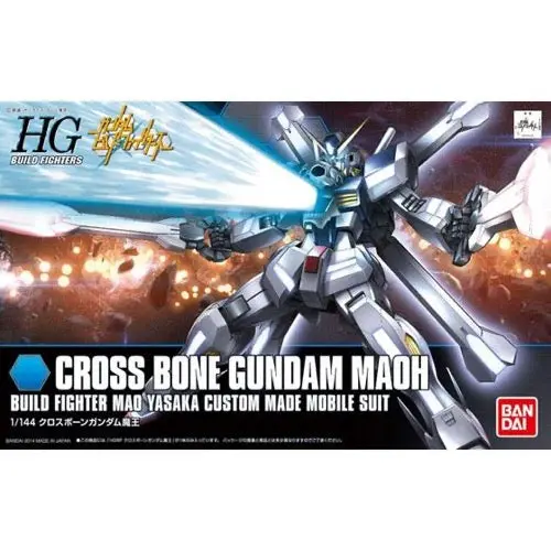 Bandai 5069220 Hgbf 1/144 Cross Bone Gundam Maoh 1