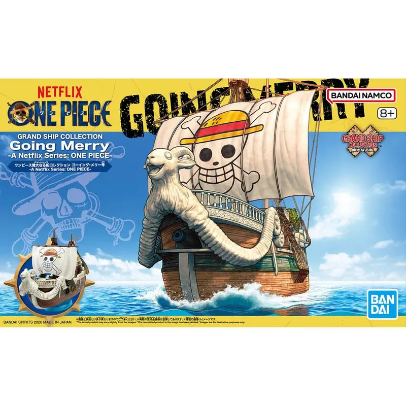 Bandai 5069904 Going Merry (Netflix Series) Grand Ship Collection 1
