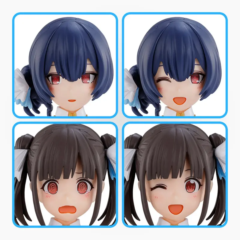 Bandai 5072013 Option Hair Style & Face Parts Set (Chiyoko Sonoda/Rinze Morino) 30Ms 1