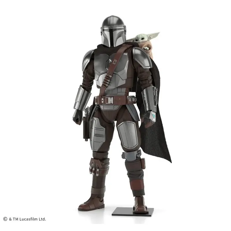 Bandai 5072538 1/12 Star Wars: The Mandalorian And Grogu 1