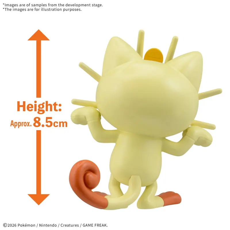 Bandai 5074041 Pokemon Model Kit Quick!! 28 Meowth 2