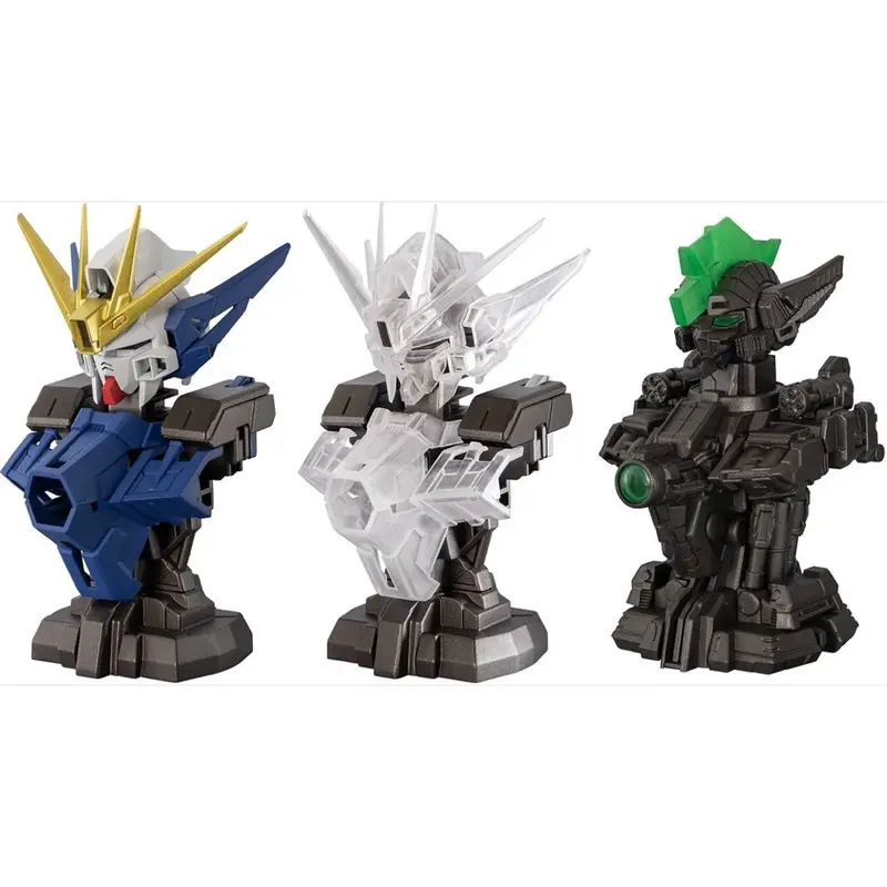 Bandai Gundam Ms Mechanical Bust 08 Wing Zero Ew Blind Box (1 Random Figure) 1