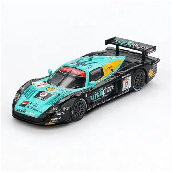 Bbr Bbrdie6421 1/64 Maserati Mc12 Competizione No.1 Vitaphone Racing Team 2008 Spa 24 Hrs. Winner 1