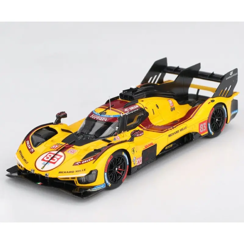 Bbr Cs18007 1/18 Ferrari 499P No.83 Af Corse 2025 Wec Qatar 1812Km 2Nd Place 1