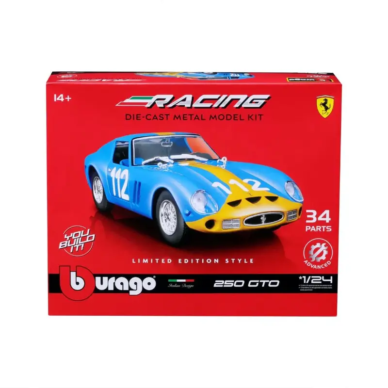 Bburago 26581 1/24 Model Kit Ferrari 250 Gto 1964 2