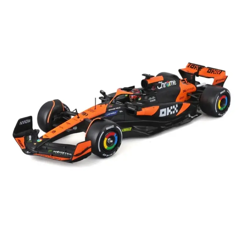 Bburago 28033P 1/24 2024 F-1 Mclaren Mcl38 No.81 Piastri In Showcase 1