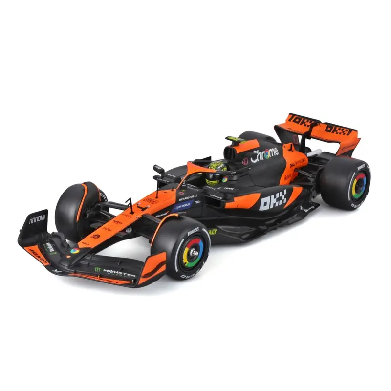 Bburago 28504N 1/24 Mclaren Mcl38 2024 No.4 Lando Norris Model Kit 1