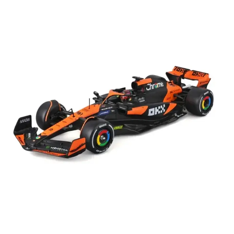 Bburago 28505P 1/24 2024 Race Model Kit F-1 Mclaren Mcl38 No.81 Piastri With Helmet 1