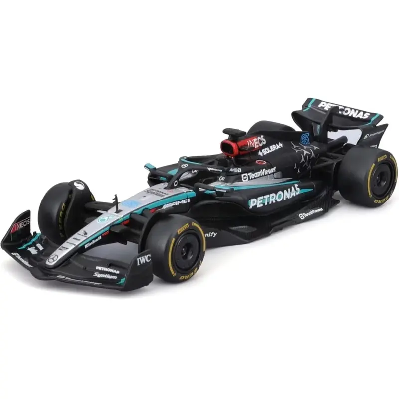 Bburago 38208R1/43 2024 F-1 Mercedes-Amg W15 No.63 Russell 1