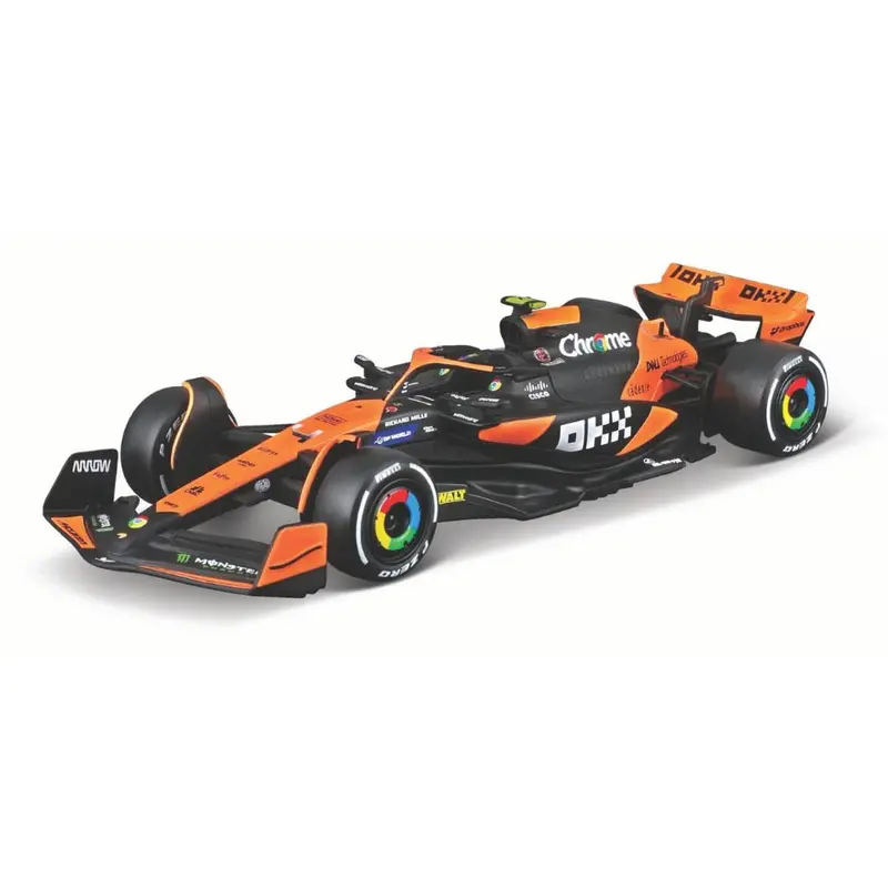 Bburago 38215N 1/43 2024 F-1 Mclaren Mcl 38 No.4 Norris With Helmet 1