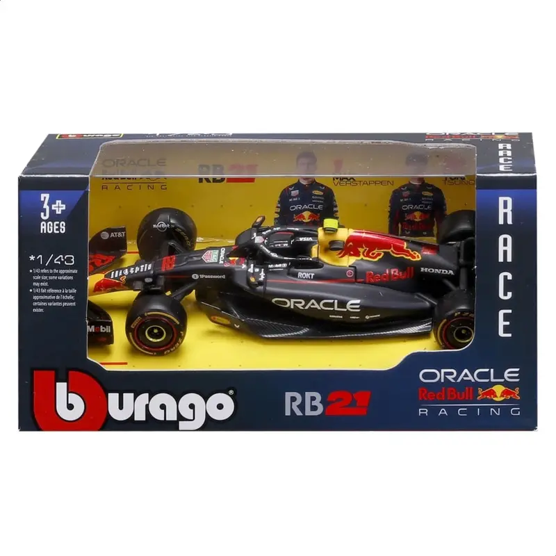 Bburago 38233T 1/43 Redbull Racing Rb21 No.22 Yuki Tsunoda 1