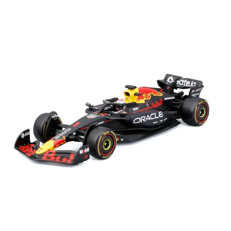 Bburago 38234V 1/43 Redbull Racing Rb21 No.1 Max Verstappen With Helmet And Showcase 1