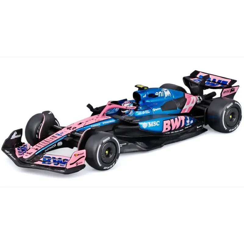 Bburago 38258C 1/43 Bwt Alpine A525 No.43 Franco Colapinto With Helmet And Showcase 1