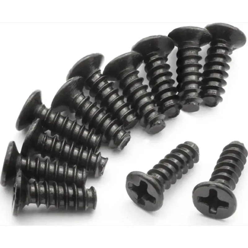 Blackzon 540158 Countersunk Self Tapping Screws Kbho2.6X8mm 12Pcs 1
