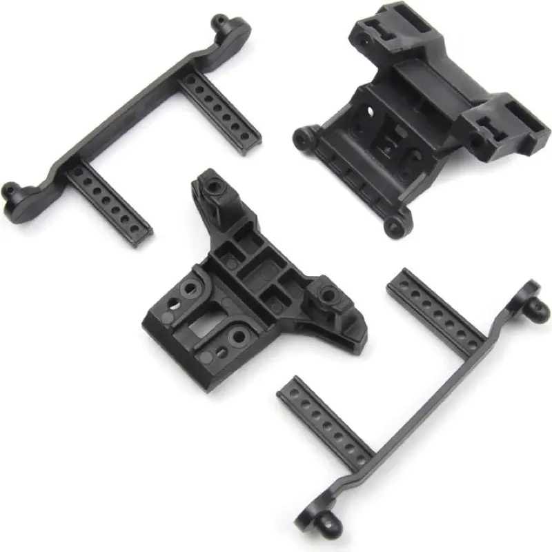 Blackzon 540425 Front & Rear Shock Tower Set With Body Posts 1