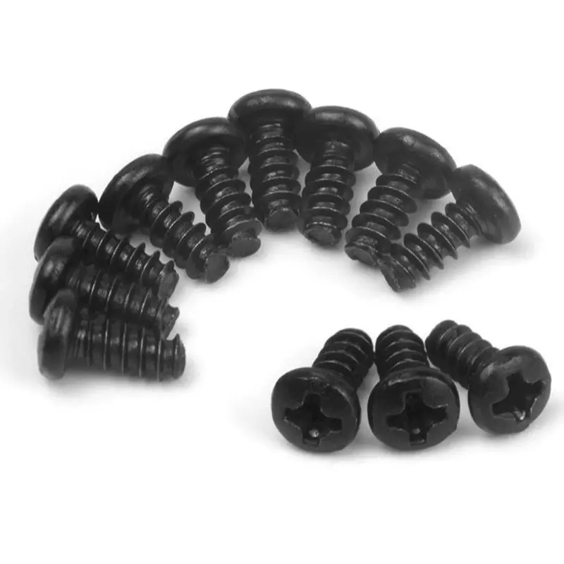 Blackzon 540460 Pan Head Tapping Screws Pbho2.6×6Mm 12Pcs 1