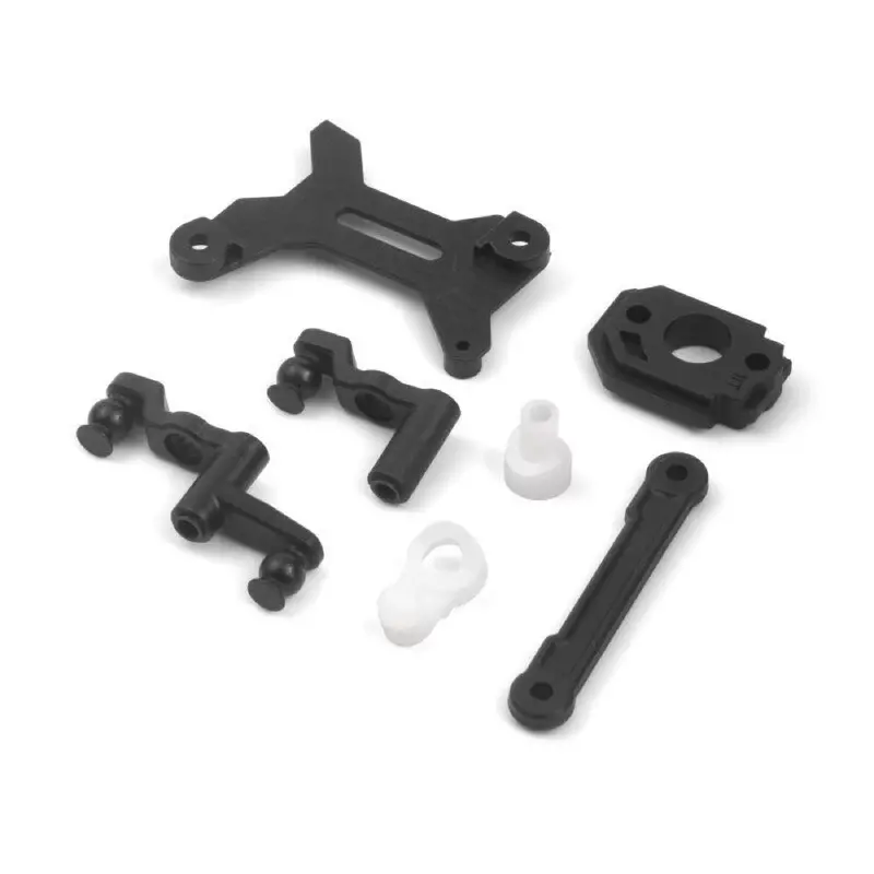 Blackzon Bz540316 Steering And Motor Mount Set 1