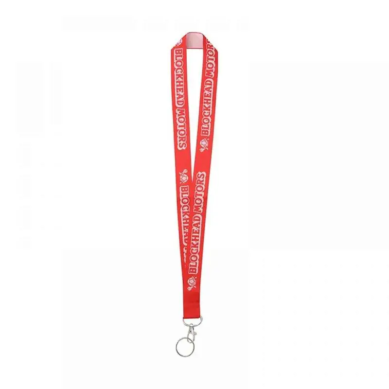 Blockhead Motors Blockhead Motors Neck Strap Red 1