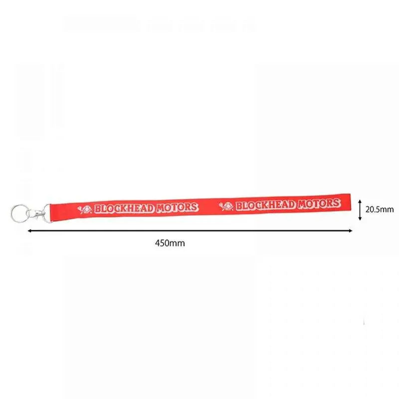 Blockhead Motors Blockhead Motors Neck Strap Red 2