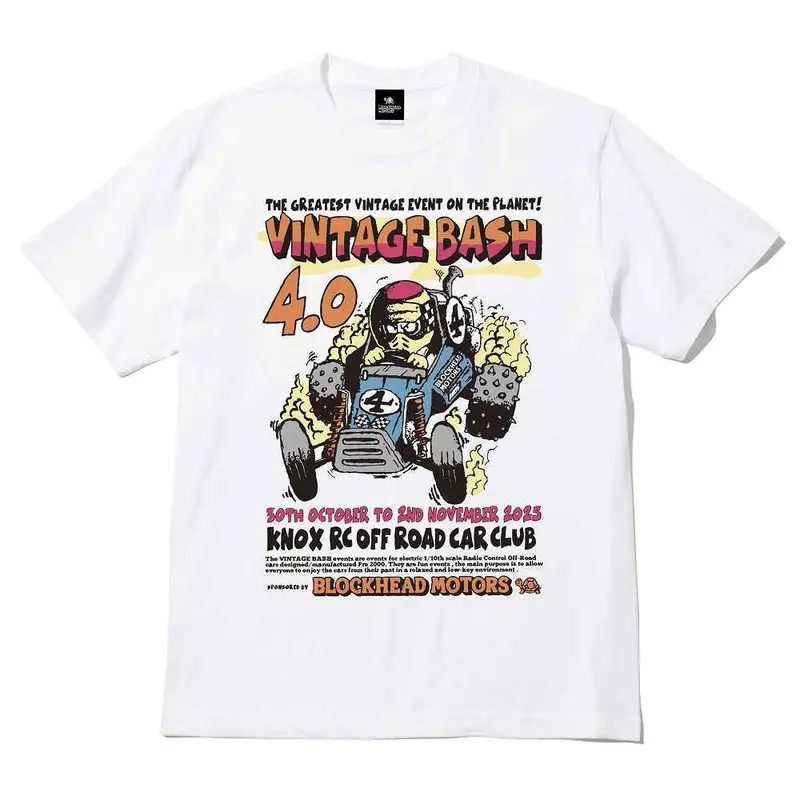 Blockhead Motors Vintage Bash 4.0 Tshirt Xxl 1