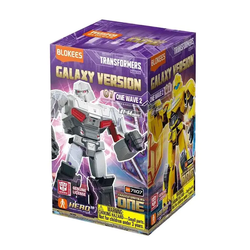 Blokees 71107 Transformers Galaxy Version 07 One Wave 2 Blind Box (1 Random Figure) 1