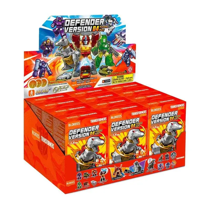 Blokees 71404 Transformers Defender Version 04 Tyrants Fury Blind Box (1 Random Figure) 1