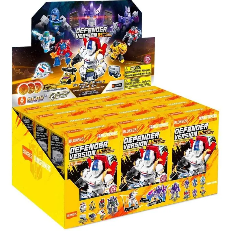 Blokees 71405 Transformers Defender Version 05 Traitor To Tyranny Blind Box (1 Random Figure) 1