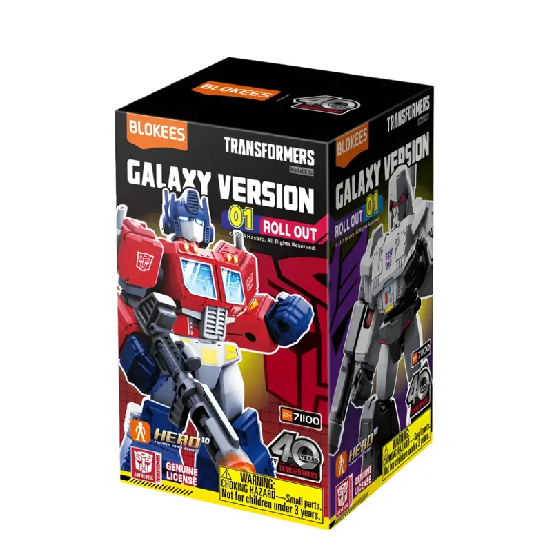 Blokees Figures 71100 Transformers Galaxy Version 01 Roll Out Blind Box (1 Random Figure) 1