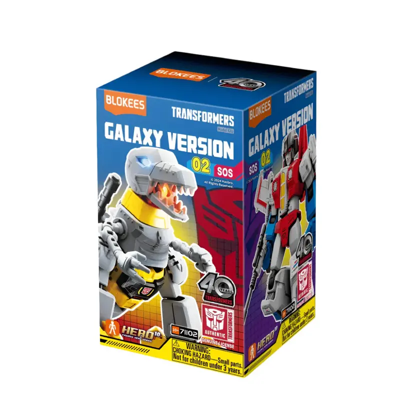 Blokees Figures 71102 Transformers Galaxy Version 02 Sos Blind Box (1 Random Figure) 1