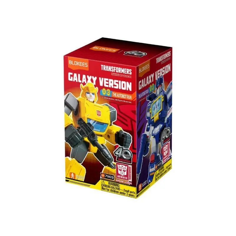 Blokees Figures 71103 Transformers Galaxy Version 03 The Autobot Run Blind Box (1 Random Figure) 1