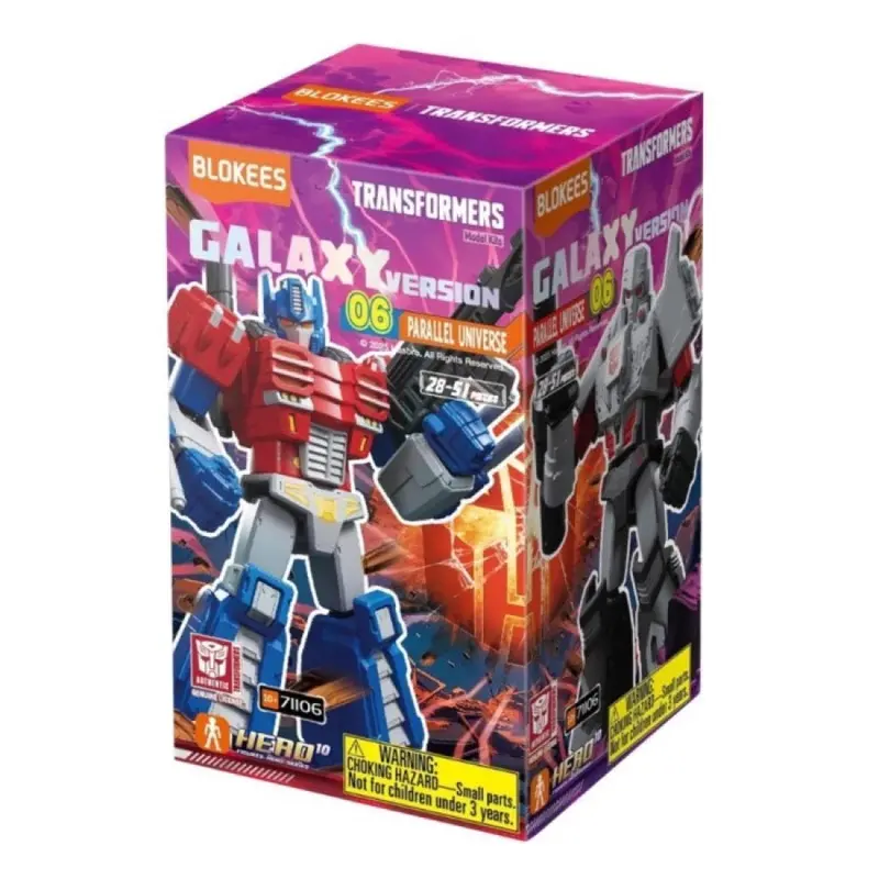 Blokees Figures 71106 Transformers Galaxy Version 06 Parallel Universe Blind Box (1 Random Figure) 1