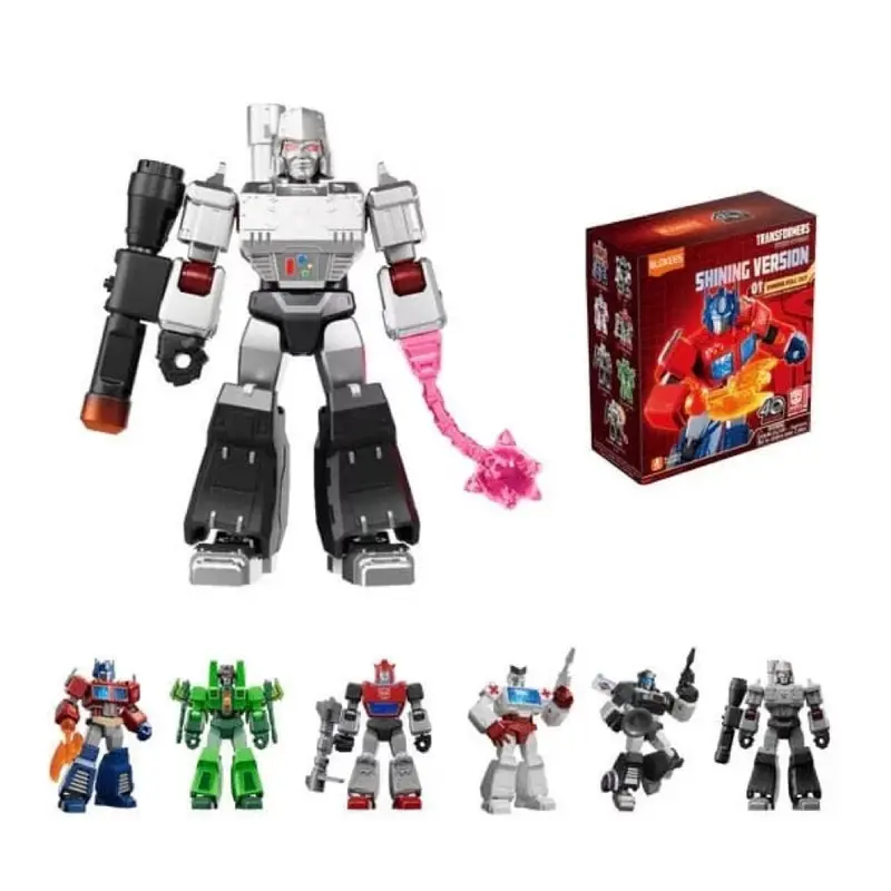 Blokees Figures 71121 Transformers Shining Version 01 Shining Roll Out Blind Box (1 Random Figure) 2