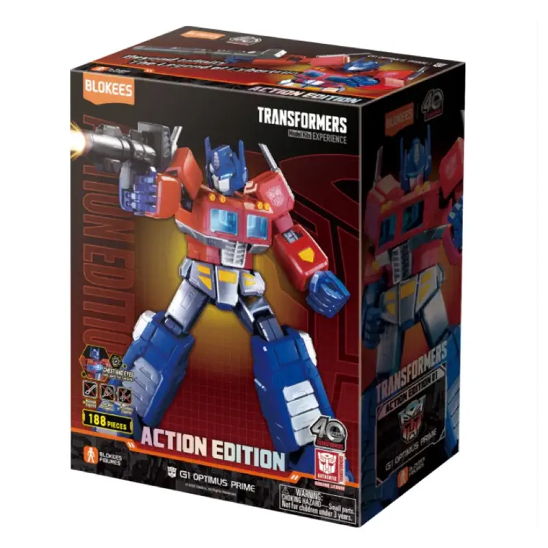 Blokees Figures 71156 Transformers Action Edition - G1 Optimus Prime 2