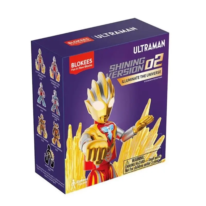 Blokees Figures 71208 Ultraman Shining Version 02 Luminate The Universe Blind Box (1 Random Figure) 1