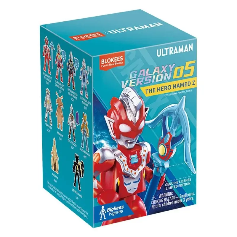 Blokees Figures 71216 Ultraman Galaxy Version 05 The Hero Named Z Blind Box (1 Random Figure) 1
