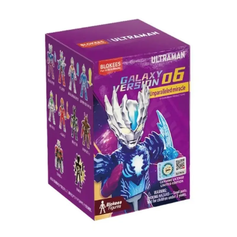 Blokees Figures 71217 Ultraman Galaxy Version 06 Unparalleled Miracle Blind Box (1 Random Figure) 1