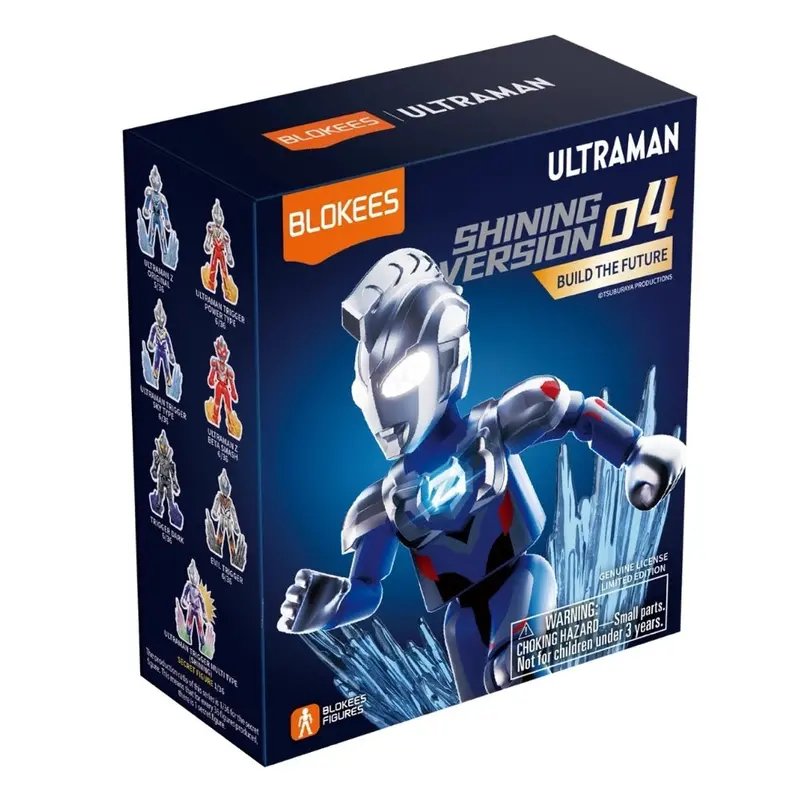 Blokees Figures 71218 Ultraman Shining Version 04 Build The Future Blind Box (1 Random Figure) 1