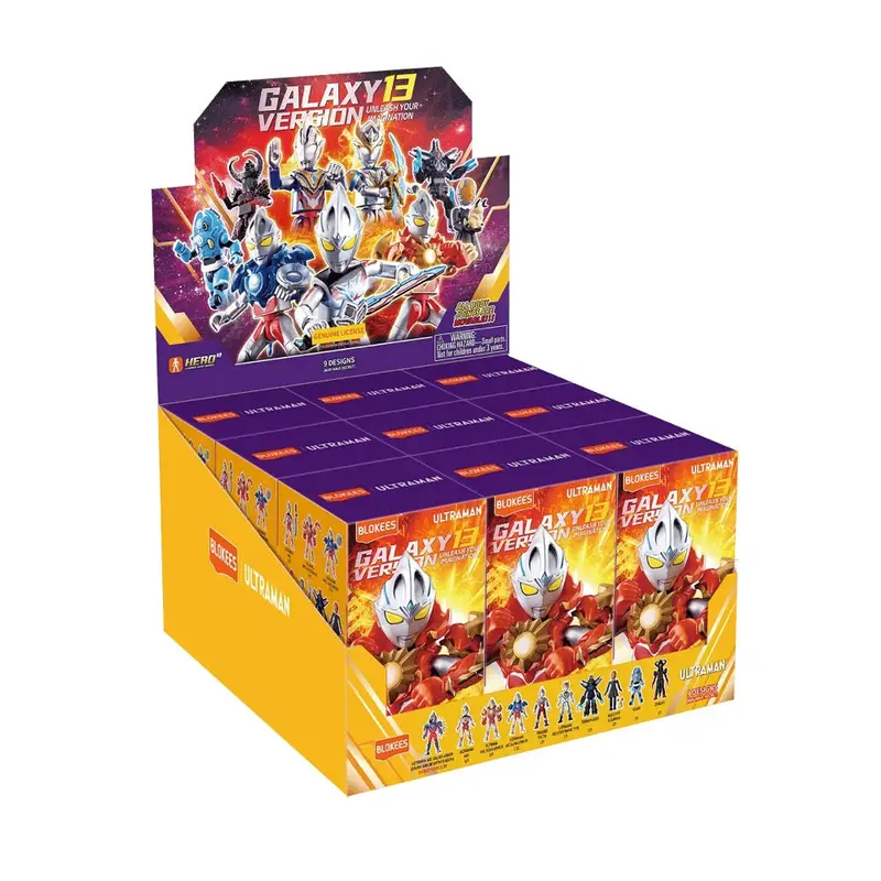 Blokees Figures 73113 Ultraman Galaxy Version 13 Unleash Your Imagination Blind Box (1 Random Figure) 1