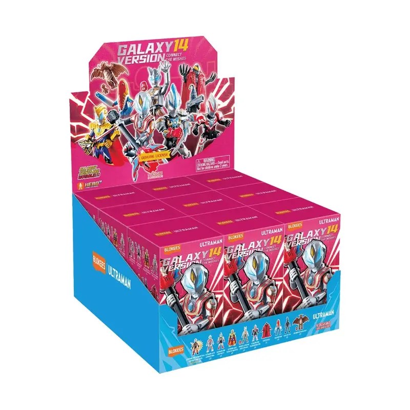 Blokees Figures 73114 Ultraman Galaxy Version 14 Connect The Wishes Blind Box (1 Random Figure) 1