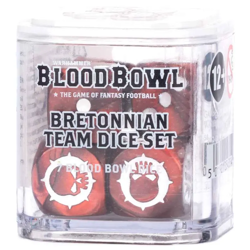 Blood Bowl Bretonnian Team Dice Set 1