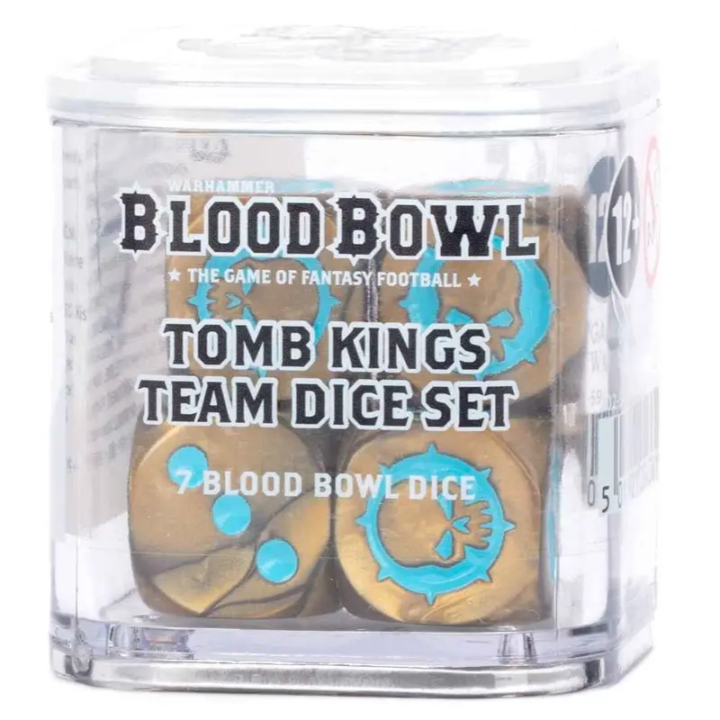 Blood Bowl Tomb Kings Team Dice Set 1