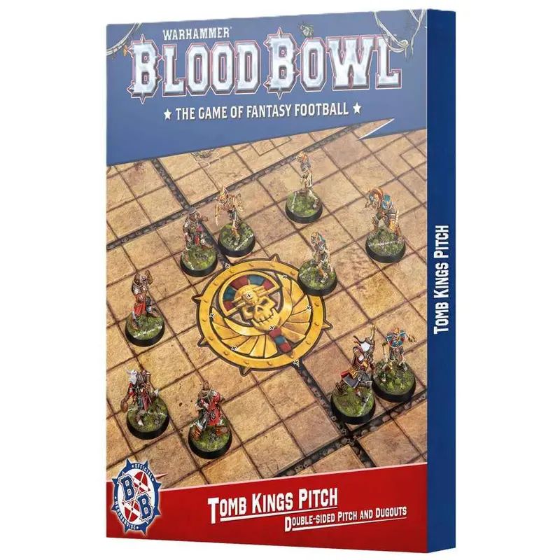 Blood Bowl Tomb Kings Team Pitch & Dugouts 1